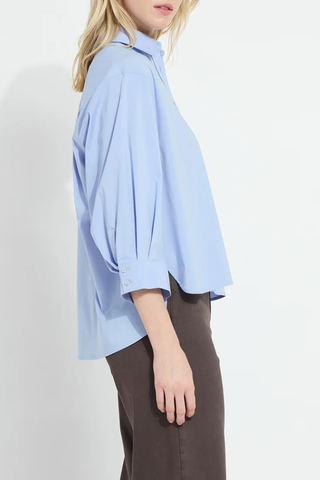 Enid Oversized Cropped Shirt Lyssé 22-3964-M4