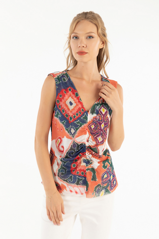 Delilah Reversible Top - Woodstock