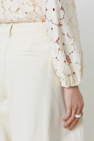 Suncoo Rim Wide Leg Jeans