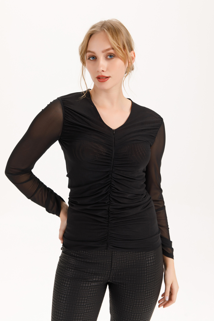 Isle Soho Top - Black Mesh 421-15270