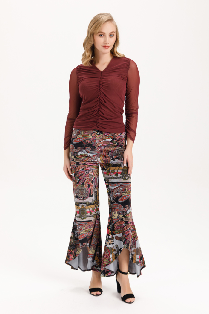 Isle Soho Top - Cherry Mesh 421-15270