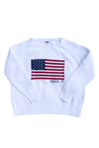 Vintage Flag Sweater - Madison