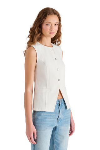 Steve Madden Wesley Top - White BP104579