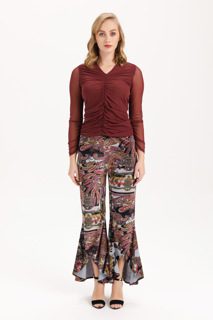 Isle Soho Top - Cherry Mesh 421-15270