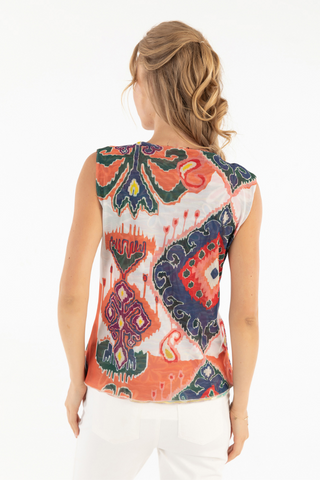 Delilah Reversible Top - Woodstock