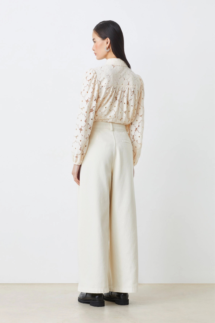 Suncoo Rim Wide Leg Jeans