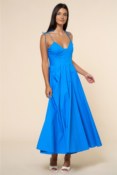 blue tan dress Fit & Flare Shoulder Tie Maxi slip strips) and a Size:15 33/34 color: Purple And can I tell
