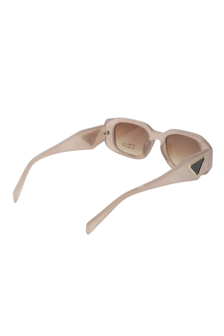 Rectangle Thick Frame Sunglasses