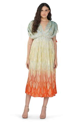 Magnolia Lurex Maxi Dress