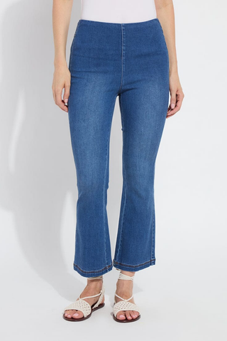 Lyssé Jade Stretch Tencel Denim Flare (27" Inseam) 13-3527-M9