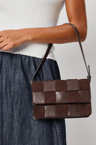 Tanya Crossbody - Chocolate Moda Luxe 66028ML