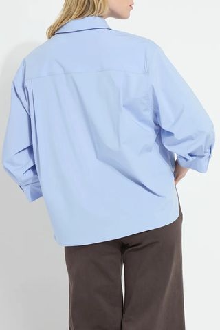 Enid Oversized Cropped Shirt Lyssé 22-3964-M4