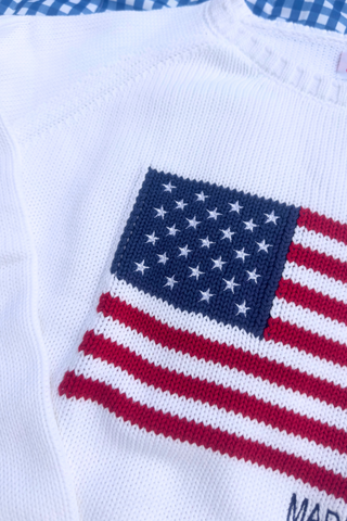 Vintage Flag Sweater - Madison
