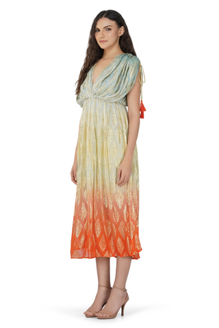 Magnolia Lurex Maxi Dress