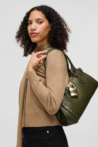Moda Satchel - Olive Urban Expressions 63987A