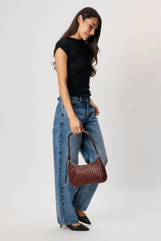 Cindy Shoulder Bag - Chocolate Moda Luxe 38707ML