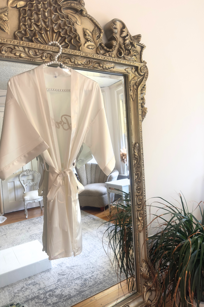 Satin Bridal Robe