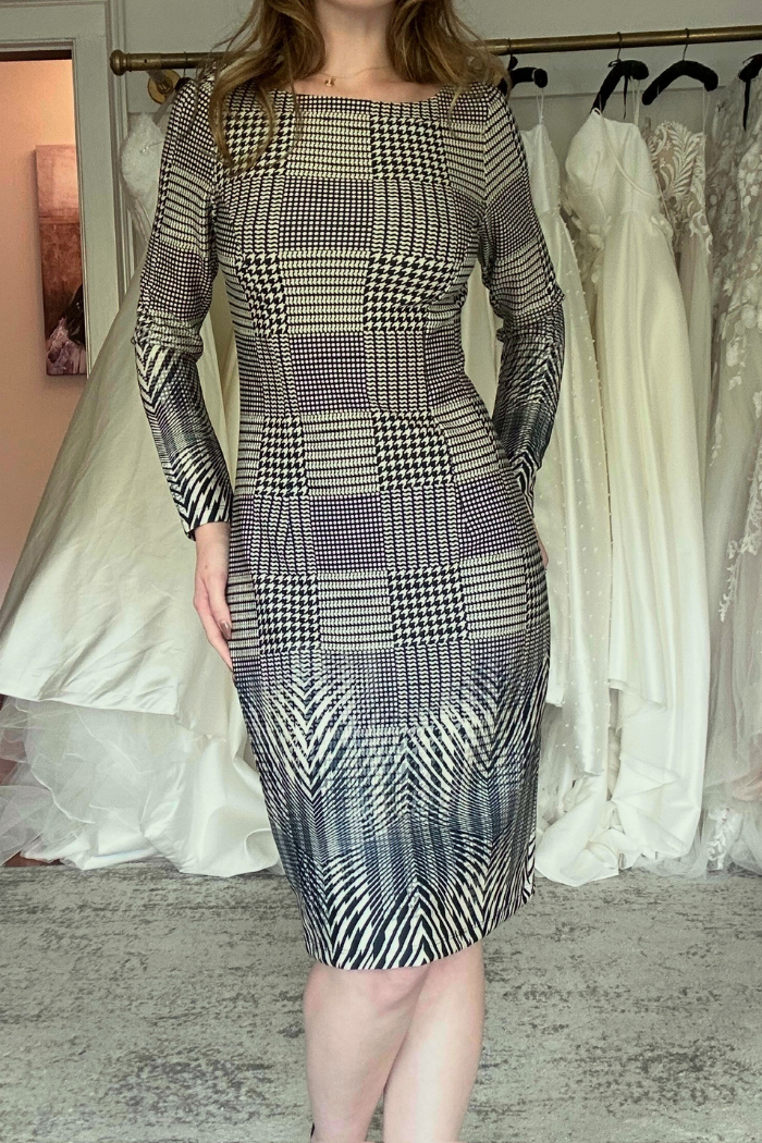 Long Sleeve Scuba Dress