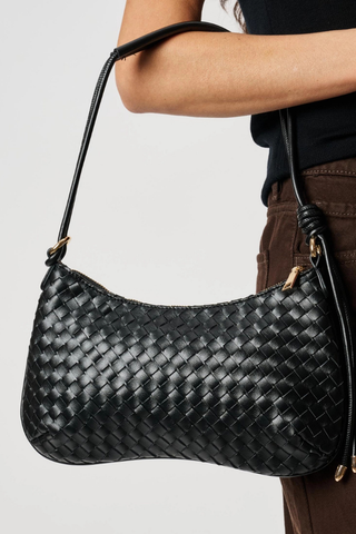 Cindy Shoulder Bag - Black Moda Luxe 38707ML