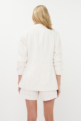 EsQualo Linen Striped Blazer HS2617200