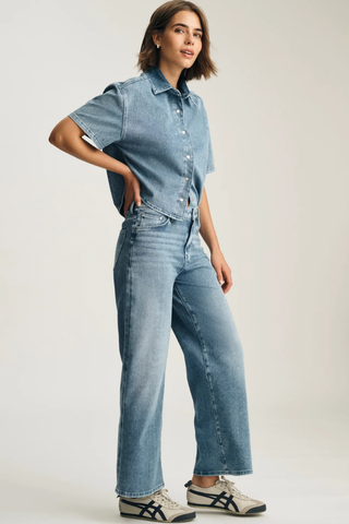 M1010914-A1427 Paloma Wide Leg Jeans 