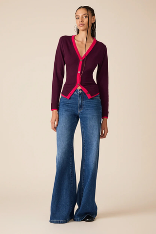 Arwen Cardigan - Deep Fig Steve Madden SC11306