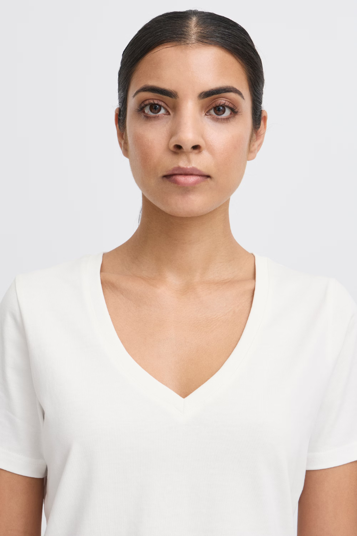 Ichi - IHPalmer T-Shirt - Cloud Dancer