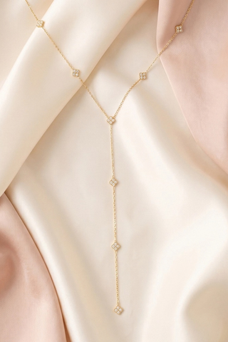 Clover Station Y Lariat Necklace Anarchy  Street HTN2125