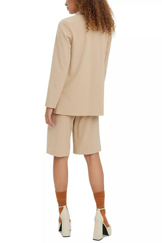 Vero Moda Vmlistakia Long Sleeve Pinstripe Blazer