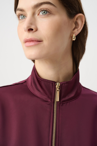 Satin Puff Sleeve Utility Jacket Ribkoff 264939
