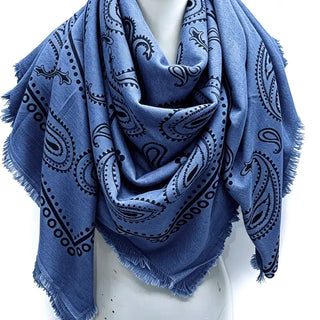 Large Square Bandana/Paisley Scarf
