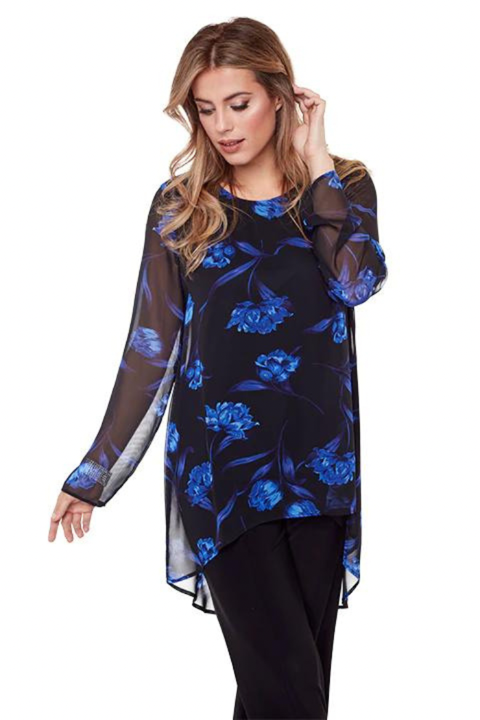 Woven Long Sleeve Tunic