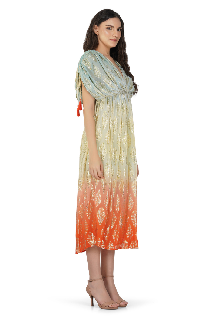 Magnolia Lurex Maxi Dress