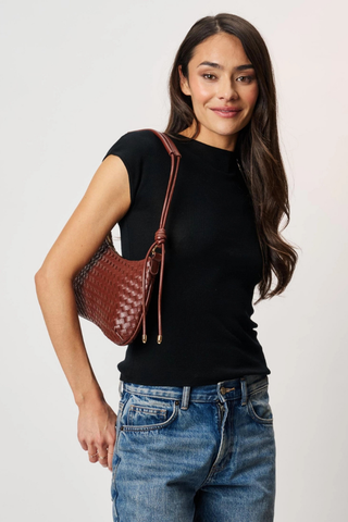 Cindy Shoulder Bag - Chocolate Moda Luxe 38707ML