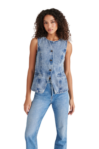  Steve Madden Wesley Top - East Side Wash Acid BP104579