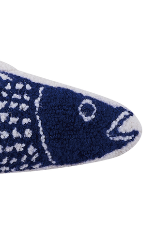 Striper Shaped Hook Pillow - Kate Nelligan Peking Handicraft