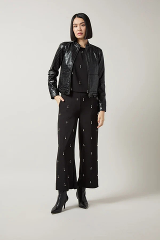Genesis Embellished Stretch Woven Pant 10-4005-M4