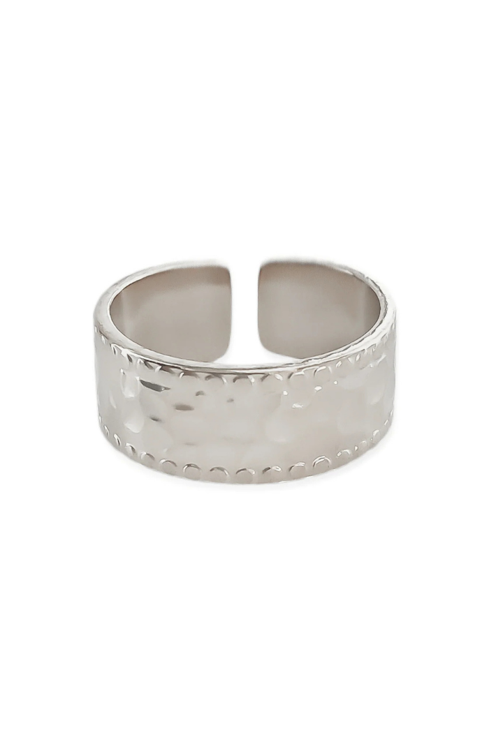 OMGBlings S6R012 - Water Resistant Ring Silver