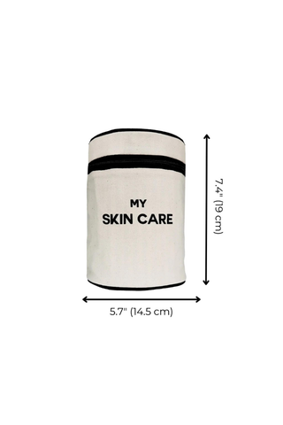 Bag-All Cream Round My Skin Care Case