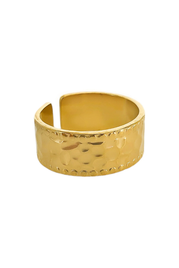 OMGBlings S6R012 - Water Resistant Ring Gold