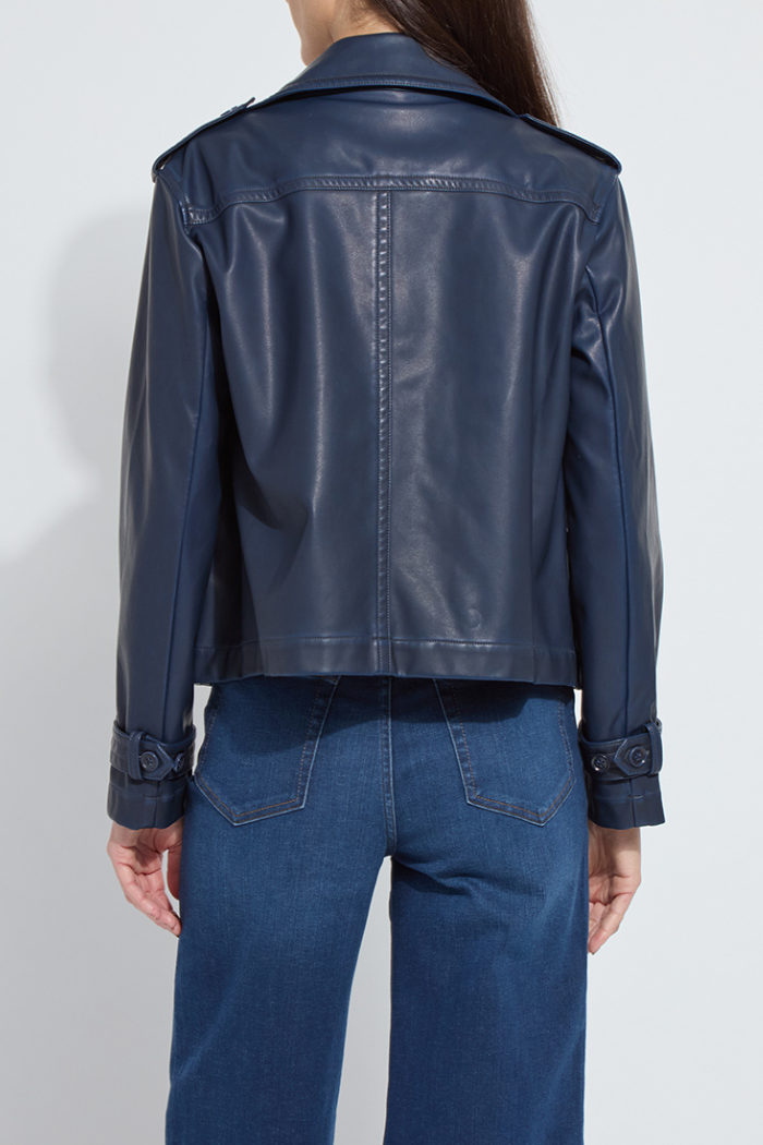 Lyssé Evonne Oversized Cropped Trench Coat 24-3687-M8