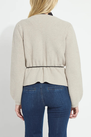 Ravenna Peplum Knitted Cardigan Lyssé 23-3958-M7