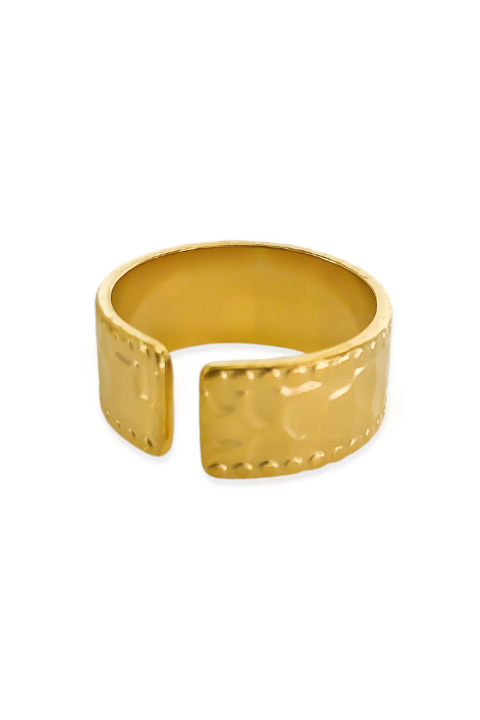 OMGBlings S6R012 - Water Resistant Ring Gold