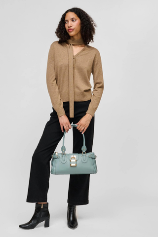 Moda Satchel - Dusty Blue Urban Expressions 63987A