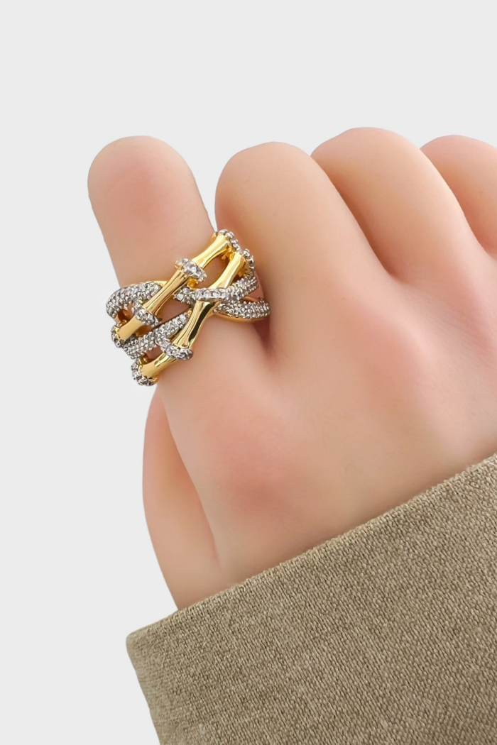 OMGBings LRN345 - Two Tone Ring