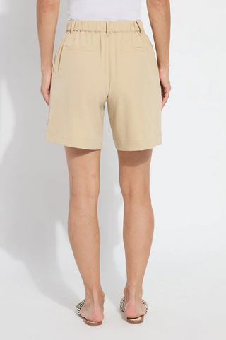 Lyssé Dia Pleated Short - Raffia