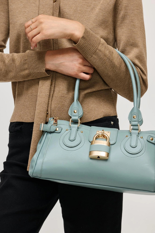 Moda Satchel - Dusty Blue Urban Expressions 63987A