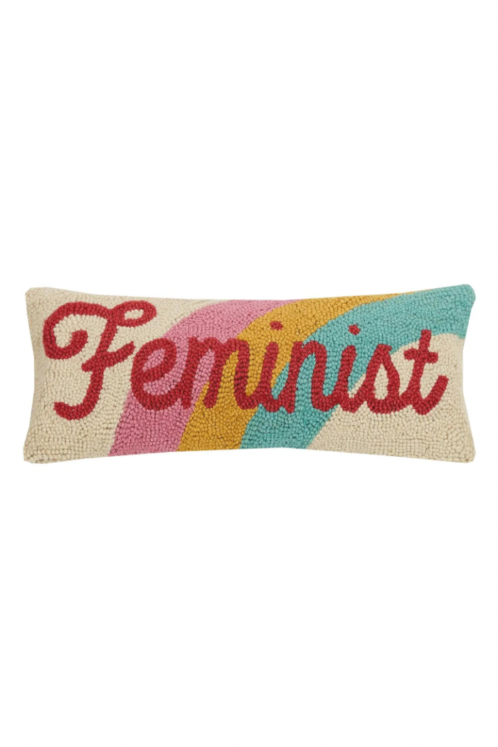 Feminist Hooked Pillow