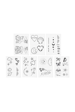 Inked by Dani Angelic Temporary Tattoo Pack