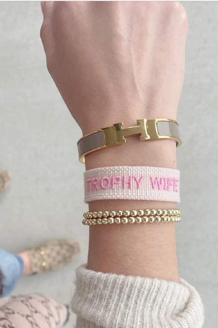 TROPHY WIFE Friendship Bracelets